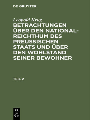 cover image of Leopold Krug